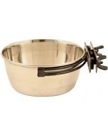 Stainless Steel Secura Bird Food Bowl 1 Litre