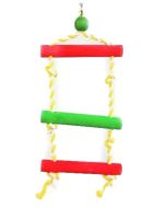 Three Step Swing Ladder - Traditional Bird Toy