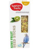 Tweeter's Treats Seed Sticks for Budgies -Kiwi- Pack of 2