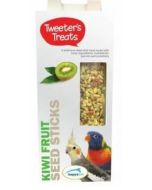 Tweeter's Treats Seed Sticks for Parrots - Kiwi - Pack of 2