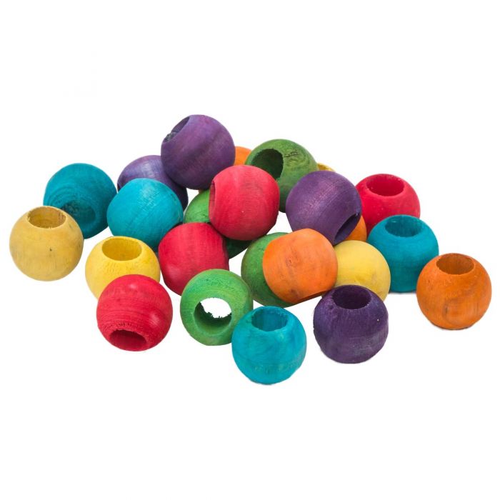 Rainbow Plastic Balls With Holes