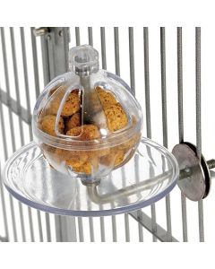 Buffet Ball With Cage Mount Bird Foraging Toy
