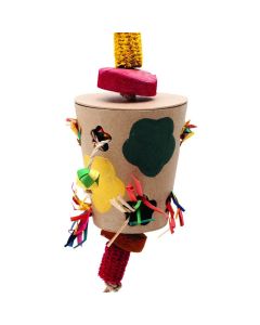 Flowerpot Natural Forager Parrot Toy