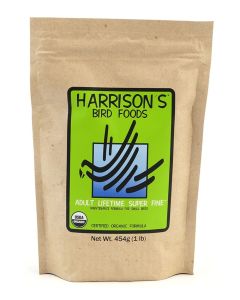 Harrison`s Adult Lifetime Superfine Organic Parrot Food 454g