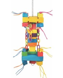Chunky Chain Toy Huge Parrot Toy