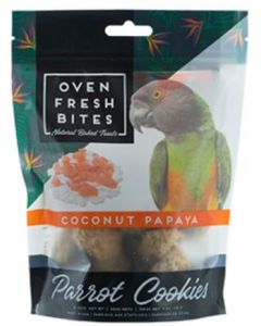 Oven Fresh Birdie Munchies Parrot Treat - Coconut & Papaya 4oz