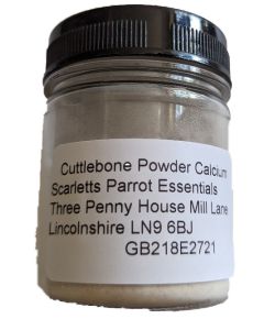 Cuttlebone Calcium Powder 100g
