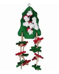 Birdie Christmas Tree Wood Toy