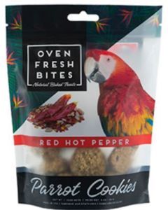 Oven Fresh Birdie Munchies Parrot Treat - Hot Pepper 4oz