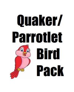 Quaker, Parrotlet, Kakariki Toy Pack