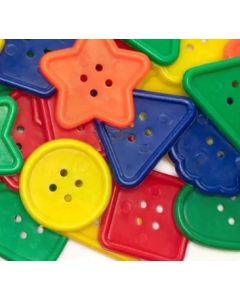Jumbo Buttons Pack 25 Toy Making Parts