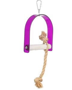 Acrylic Swing With Rope Small