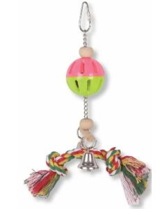 Rattle N Rope Small Bird Toy