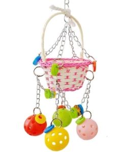 Balloon basket Budgie Toy