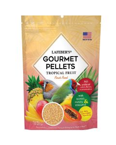Lafeber Gourmet Pellets Tropical Fruit 453g Complete Finch Food