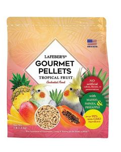 Lafeber Gourmet Pellets Tropical Fruit 1.8kg Complete Cockatiel Food