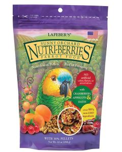 Lafeber NutriBerries Sunny Orchard Complete Parrot Food 284g