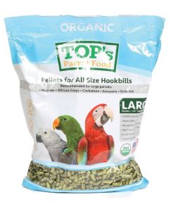 TOP`S Outstanding Pellets Natural Parrot Food - Large 1lb