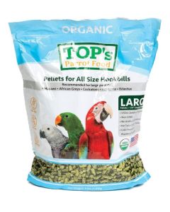 TOP`S Outstanding Pellets Natural Parrot Food - Large 4lb