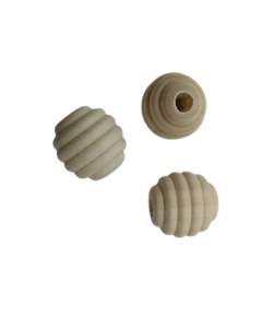 Natural Drilled Honeycombe Toy Making Parts Pack 12